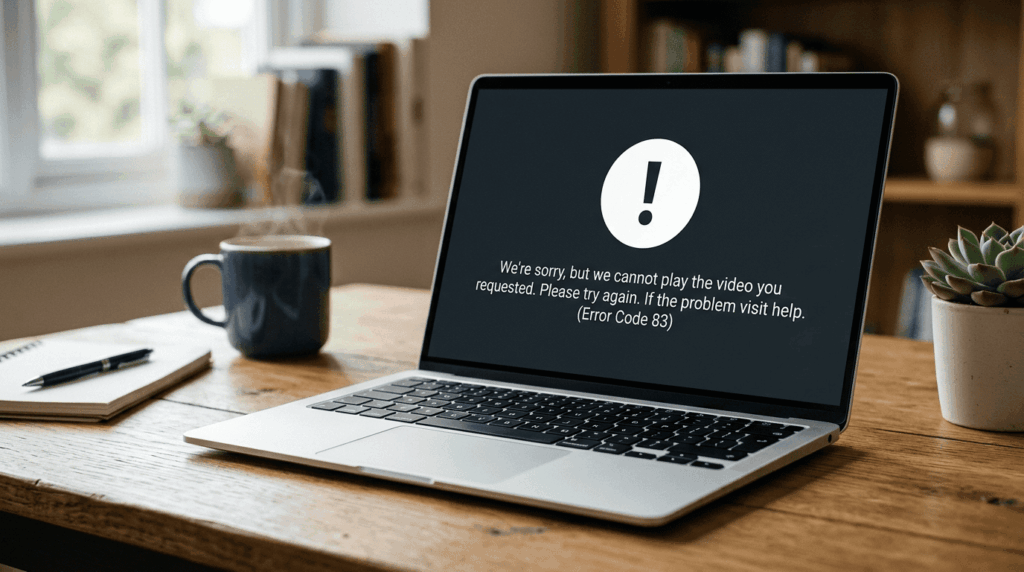Disney Plus Error Code 83 proxy detection screen